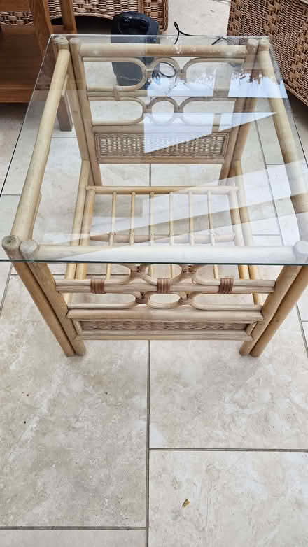 Photo of free Glass top coffee table (Brampton S40) #2