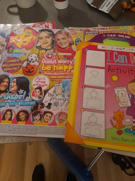 Photo of free Colouring books and girls magazines (Seamer, YO12) #3