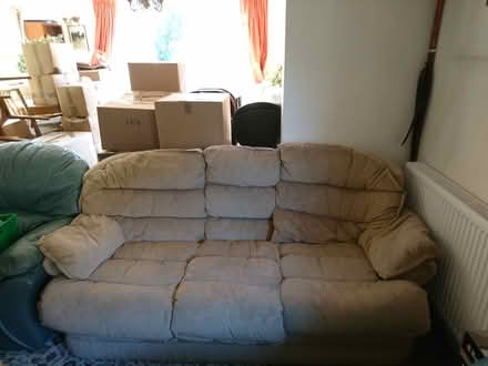 Photo of free 3 seater sofa & matching chair (GL10) #3