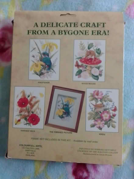Photo of free Decoupage kit - kingfisher (Sherburn Hill DH6) #2