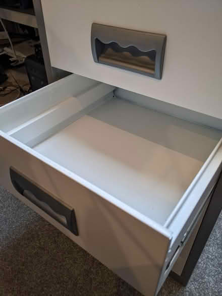 Photo of free Metal under desk filing cabinet (Bingley (BD16)) #3