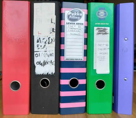 Photo of free Ring binders (Chesterton CB4) #1