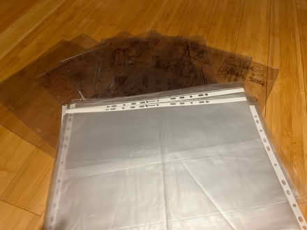 Photo of free A3 plastic wallets (SE3 westcombe park/ maze hill) #1