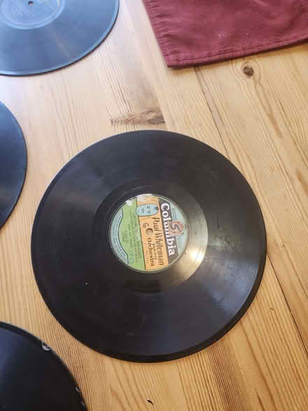 Photo of free 9 Gramophone Records (Edinburgh and Water) #1