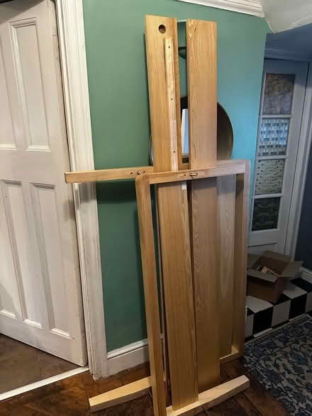 Photo of free Wooden bed frame - small double size - 120x190cm (Radlett WD7) #2