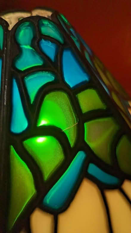 Photo of free Tiffany style table lamp (Malvern Link Top WR14) #3