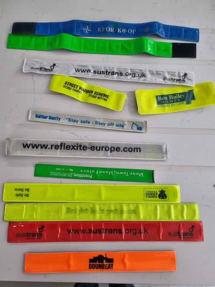 Photo of free Fluorescent slapwraps + bands (Loughborough) #1