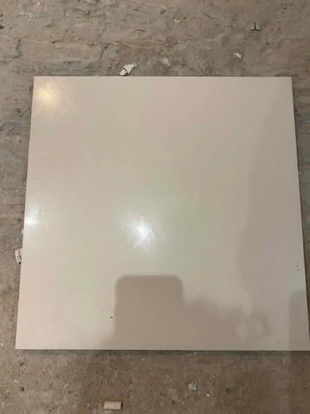 Photo of free 9x Square cream gloss tiles (Maida Vale W9) #1