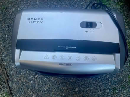 Photo of free Paper Shredder (Near downtown Mtn View) #2