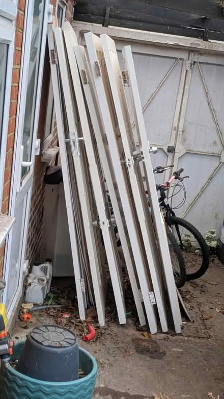 Photo of free 6x 1930s solid wood doors (BR1) #2