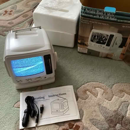 Photo of free Portable b/w tvwith radio (LE2 Aylestone Leicester) #1