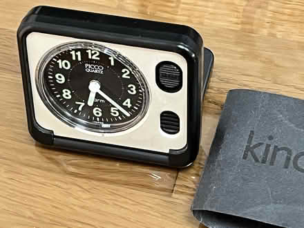 Photo of free Travel Alarm Clock (Wolfe & Reed) #1