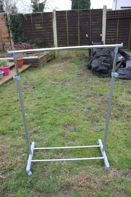 Photo of free A height adjustable clothes rail (Rowanfield GL51) #1