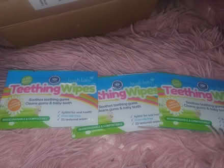 Photo of free Biodegradable baby teething wipes (HP11) #1