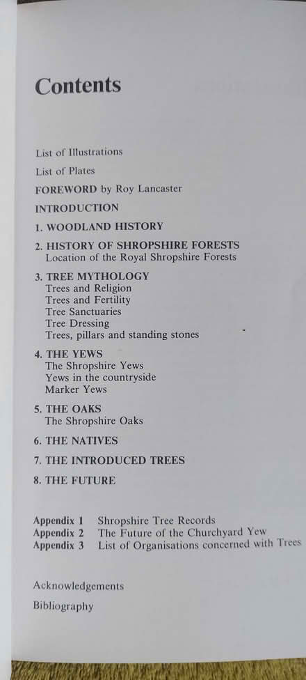 Photo of free Book : The trees of Shropshire. (Oswestry SY11) #2