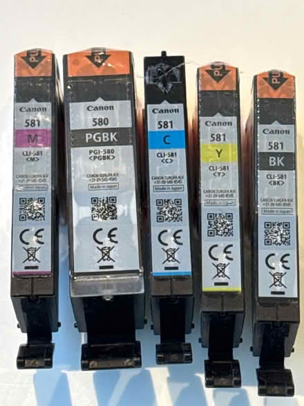 Photo of free Canon Printer cartridges 580/581 (Emlyn Road W12) #1
