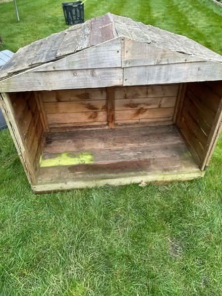 Photo of free log storage/dog kennel (Coxheath ME17) #1
