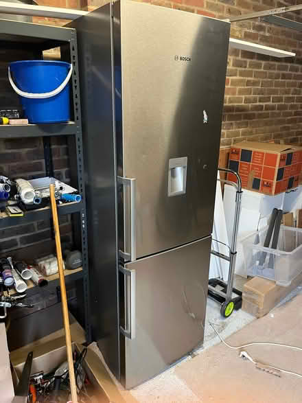 Photo of free Bosch Fridge Freezer, Silver (Barkham RG41) #2