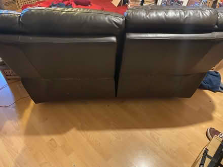 Photo of free Leather sofa (Yarnton OX5) #3