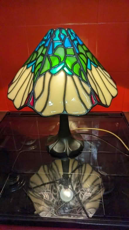Photo of free Tiffany style table lamp (Malvern Link Top WR14) #1