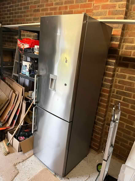 Photo of free Bosch Fridge Freezer, Silver (Barkham RG41) #3