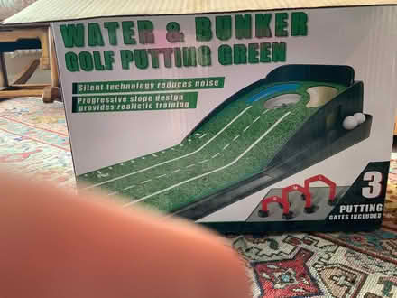 Photo of free Golf putting practice set (Widcombe) #2