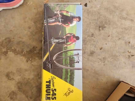 Photo of free Two Thule #545 wheel holders (Central Davis near high school) #4