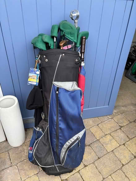 Photo of free Golf clubs and stand bag (Broomgrove TN34) #1