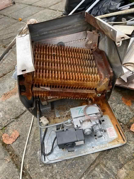 Photo of free Old back boiler/heat exchanger (Charlton OX12) #3