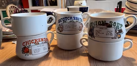 Photo of free 6 x soup bowls (TW12 - Hampton Hill) #1