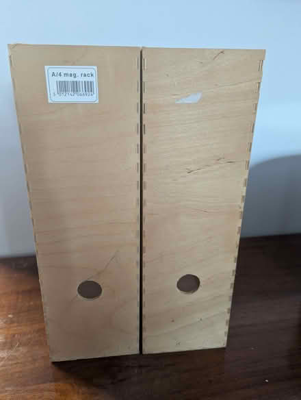 Photo of free Wooden magazine boxes/file organisers (Berkhamsted HP4) #2