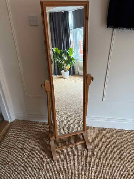 Photo of free Free standing swivel mirror (New Brighton) #1