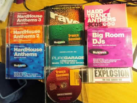 Photo of free CDs (trance, garage, house) (Boxford CO10) #1