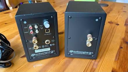 Photo of free Pair of audio engine 2+ speakers (Woughton on the Green MK6) #2