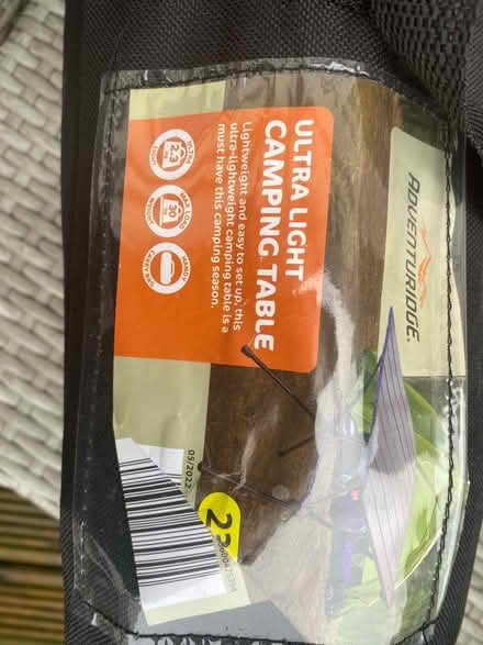 Photo of free Aldi camping table. Small (Leicester LE3) #1