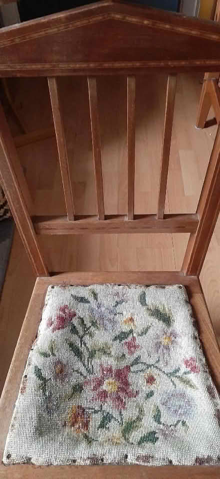 Photo of free Antique floral chair (Loanhead EH20) #4