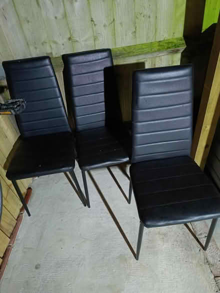 Photo of free 3 chair good condition (N226EX) #1