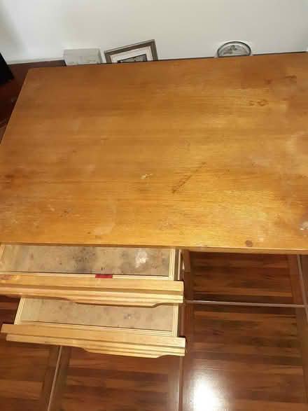 Photo of free Desk,wooden, suitable for child (Dublin 9) #3
