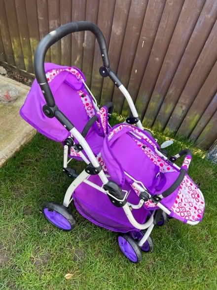 Photo of free Double Dolly pram (CR3 Caterham on the hill) #1
