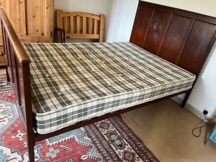 Photo of free Antique wooden double bed (Fawler OX7) #1