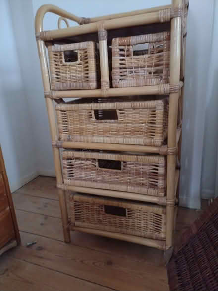 Photo of free Wicker drawers. (Ramshill Cross TQ3) #1