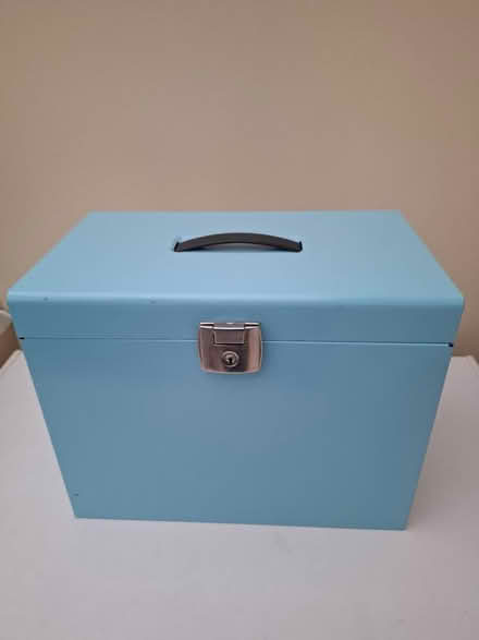 Photo of free Metal filing box (Nr Horlicks, Slough SL1) #1