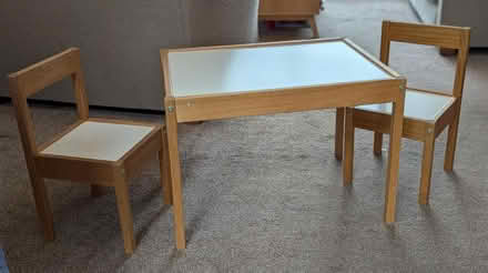 Photo of free Children's table with 2 chairs (Ashton Vale BS3) #1