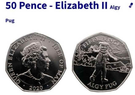 Photo of Algy Pug 50p (CT9) #1