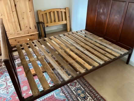 Photo of free Antique wooden double bed (Fawler OX7) #3