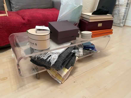 Photo of free Plexiglas low table (Whetstone N20) #1