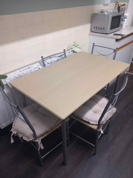 Photo of free Table and chairs (L9) #1