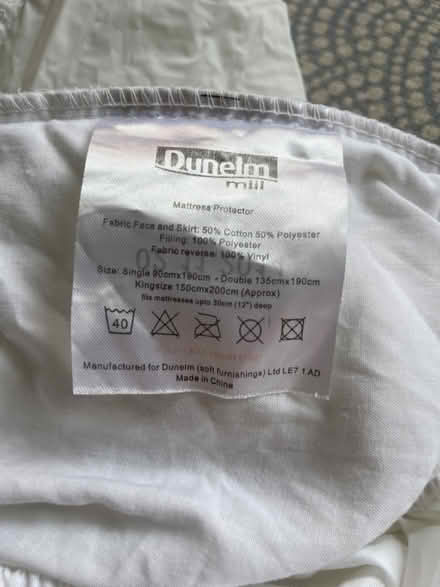 Photo of free Waterproof mattress protector (Norwich centre) #2
