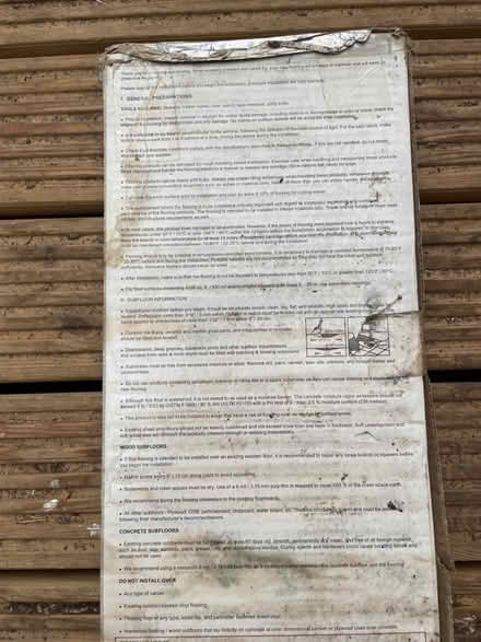 Photo of free Left-over flooring (Central maidstone) #3