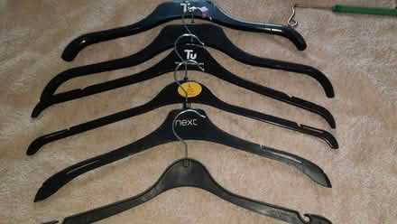 Photo of free Hangers coat, skirt trousers etc (Woodley RG6) #2